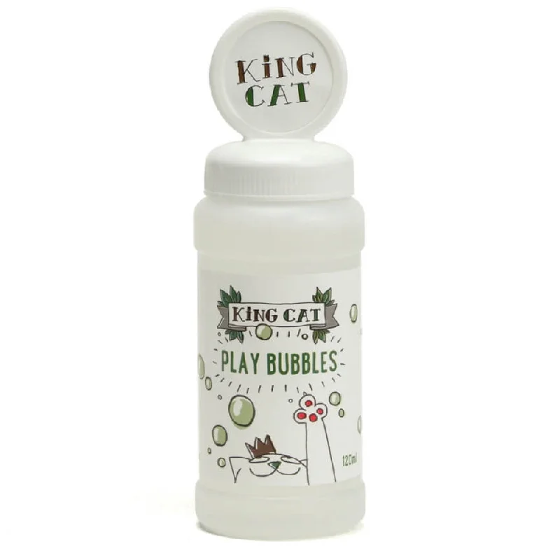 King Catnip Play Bubbles Cat Toy 120ml