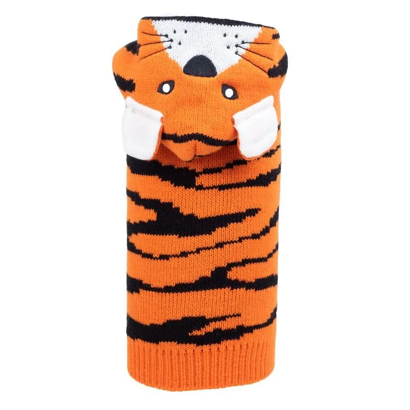 Tiger Hooded Dog Sweater