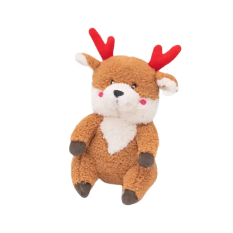 (10% OFF)ZippyPaws Holiday Cheeky Chumz - Reindeer ZP782