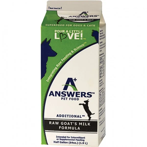 Answers Goat Milk Frozen Addition 0.5 gal