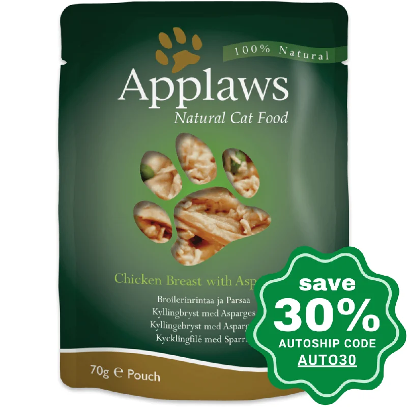 Applaws - Chicken with Asparagus Cat Food Pouch - 70G