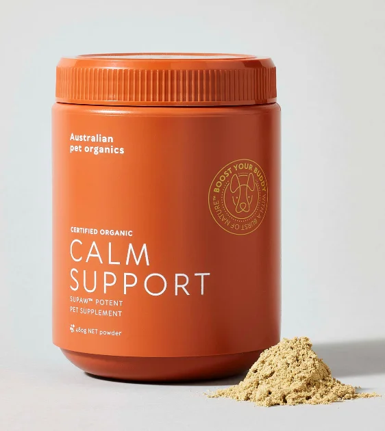 Australian pet organics (Calm Support) Certified Organic Supplements for Dogs