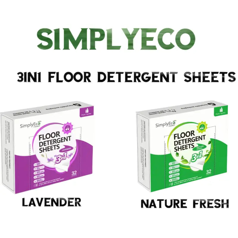 [Buy 2 Get 1 Free] SimplyEco 3 in 1 Floor Detergent Sheets