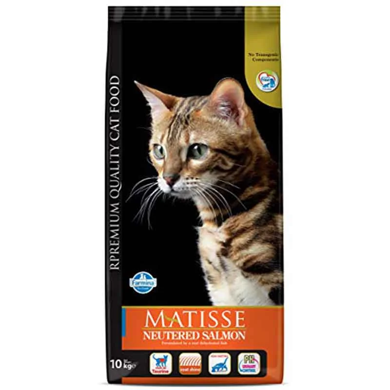 Farmina Matisse Adult Neutered Salmon Dry Cat Food, 10 kg