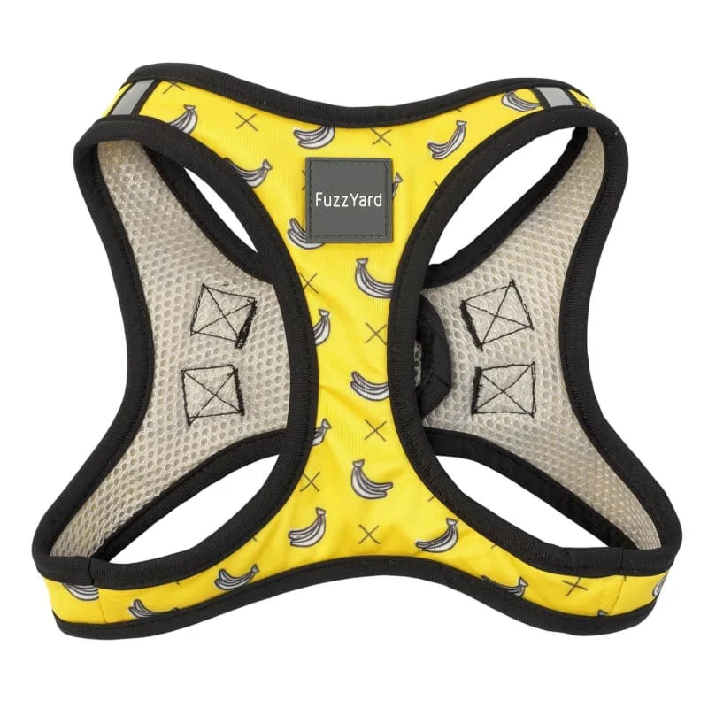 [15% OFF] Fuzzyard Monkey Mania Dog Step-In Harness (6 Sizes)