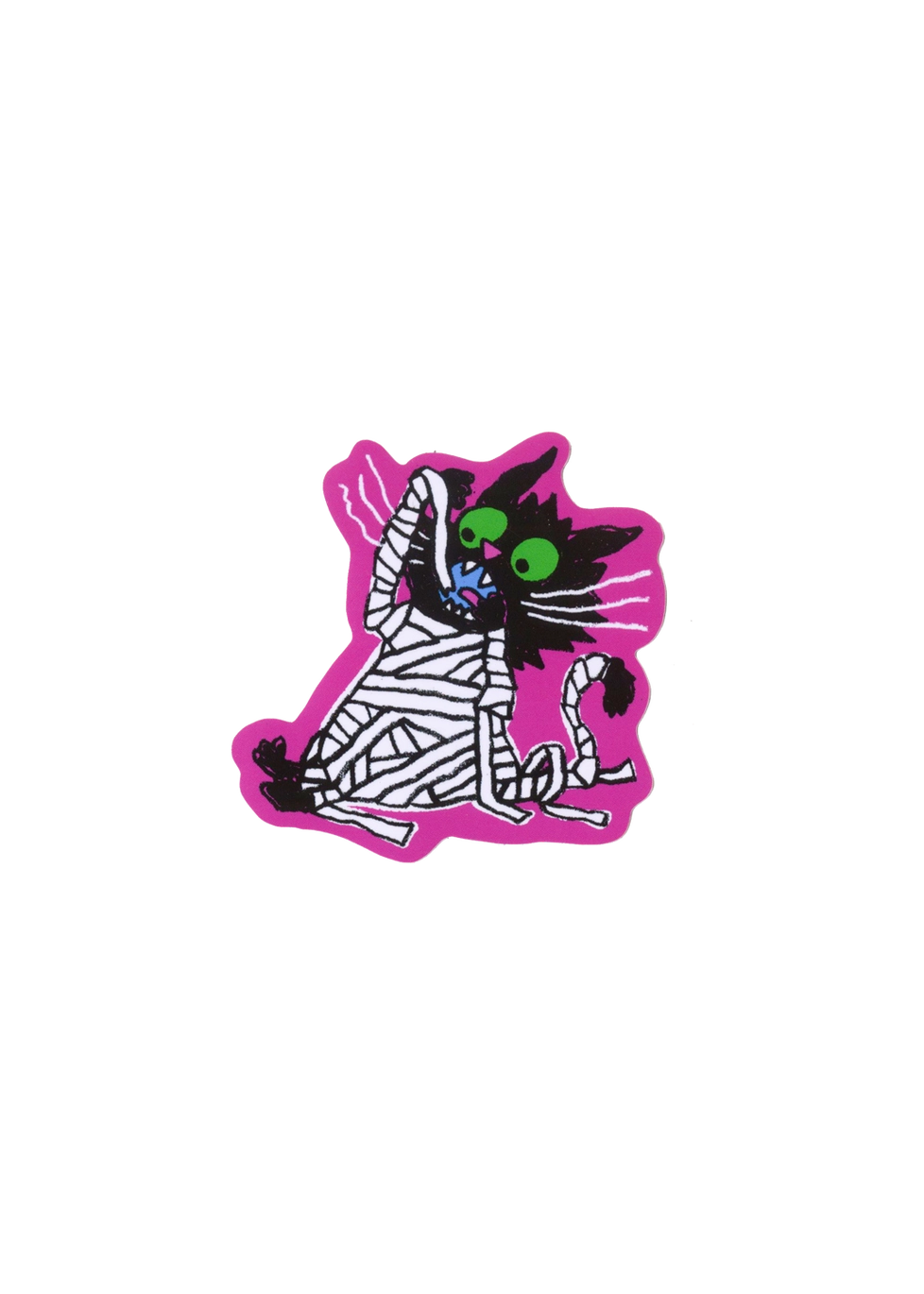 GENTLE THRILLS Cat Mummy Sticker