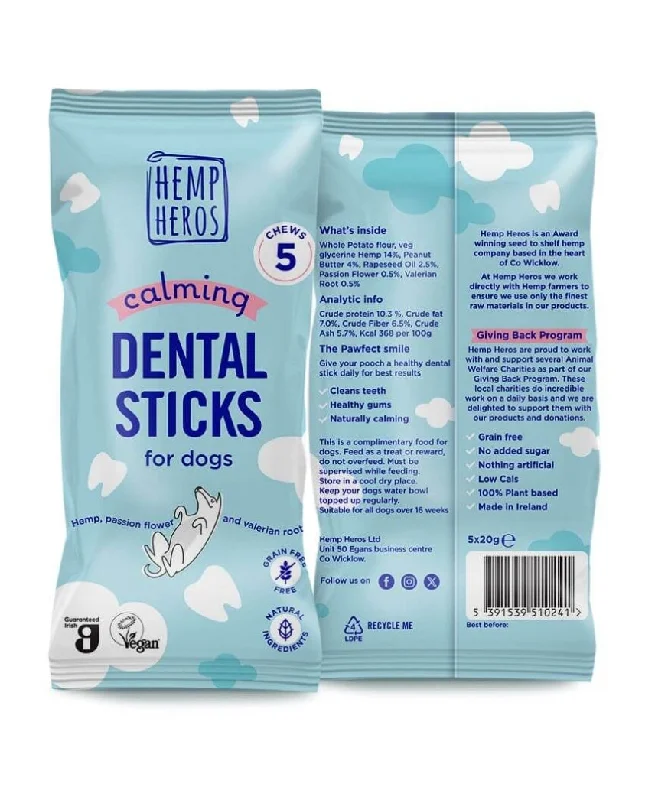 Hemp Heros Calming Dental Sticks