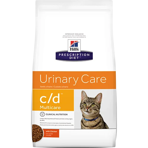 Hills Prescription Diet C/D Urinary Care Chicken Dry Cat Food