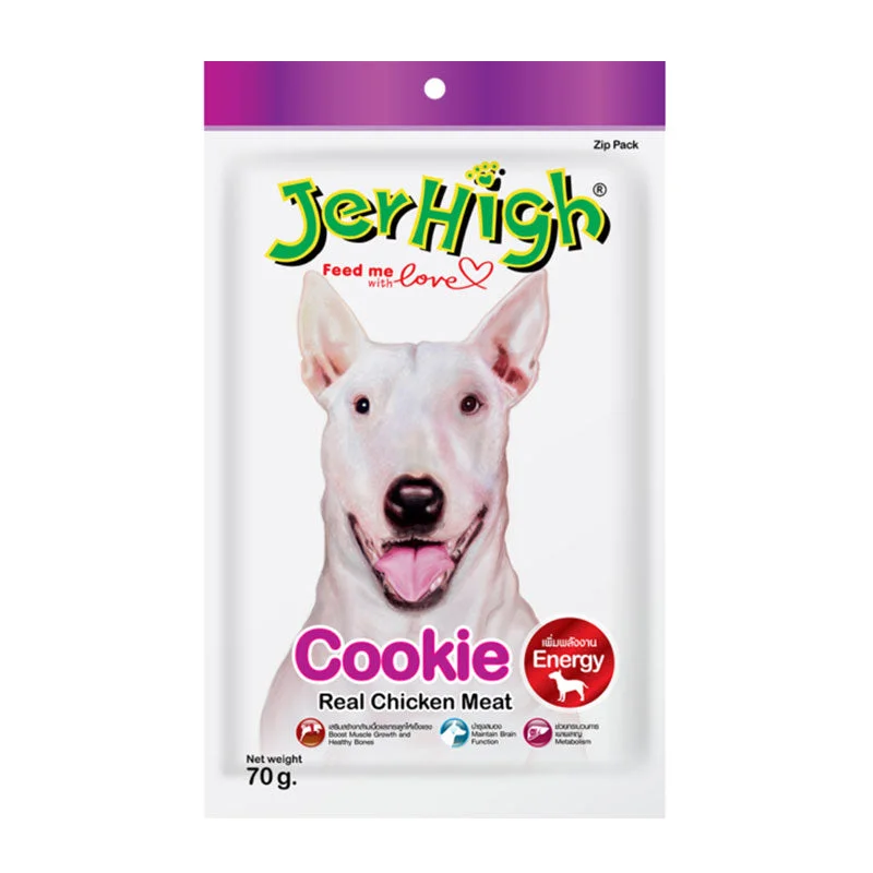 JerHigh Cookie Dog Treats, 70 g (Pack of 6)