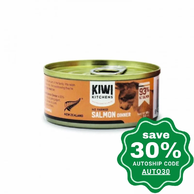 Kiwi Kitchens - Cat Canned Food - NZ Salmon - 85G (Min. 4 cans)