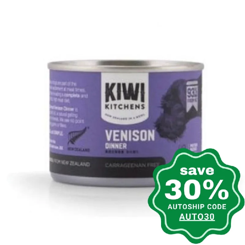 Kiwi Kitchens - Cat Canned Food - NZ Venison - 170G (Min. 4 cans)