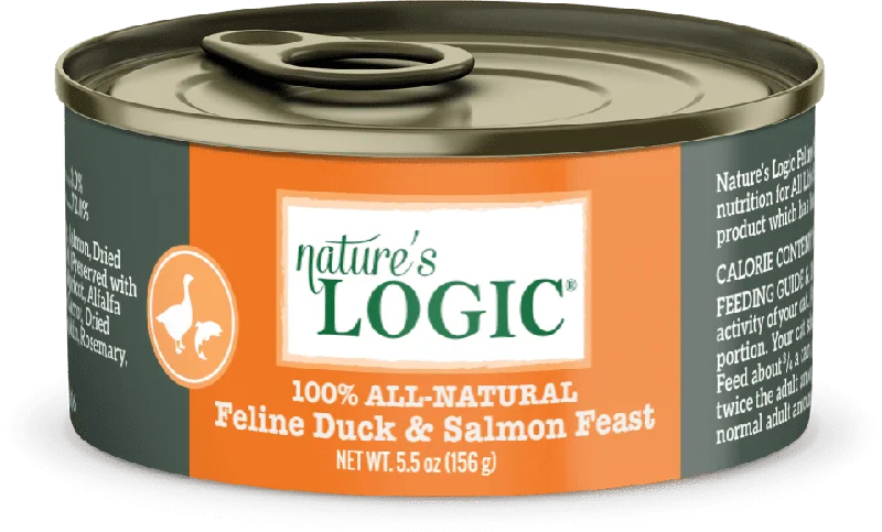 Nature's Logic Cat Duck & Salmon Feast