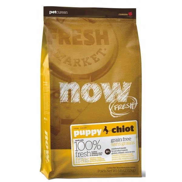 NOW FRESH Grain Free Puppy Food; available in 3 sizes.