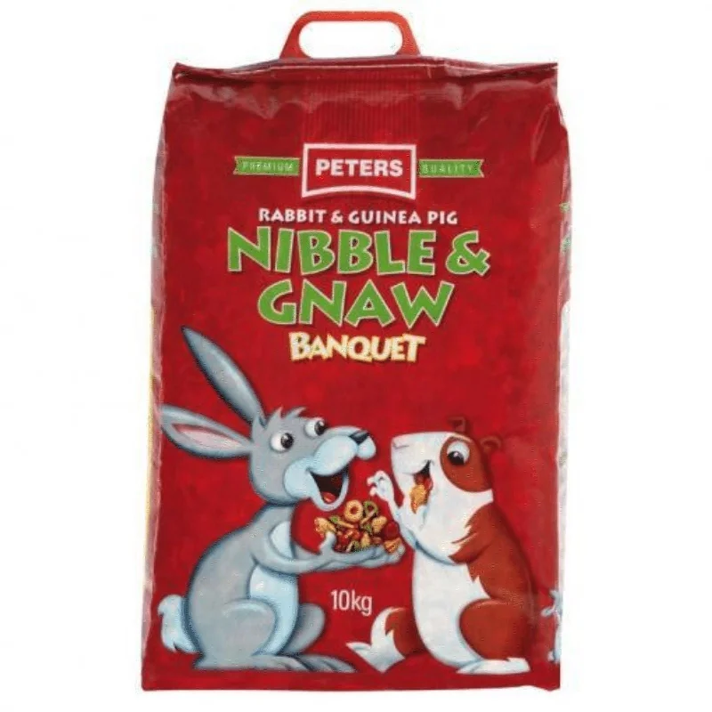 Peters Nibble and Gnaw Banquet Small Animal Food 10kg