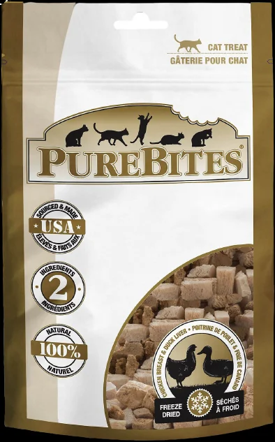 Pure Bites Freeze Dried Cat Treats Chicken & Duck 32G