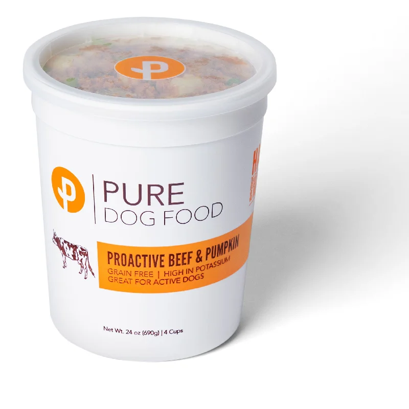 Pure Dog Food Beef & Pumpkin 1 quart