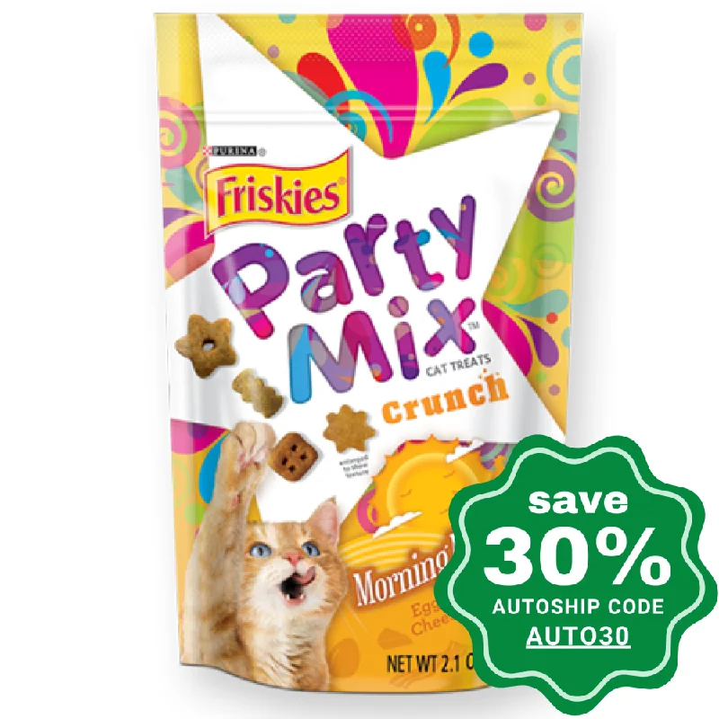 Purina - Friskies - Party Mix Cat Treats - Morning Munch Crunch - 2.1OZ