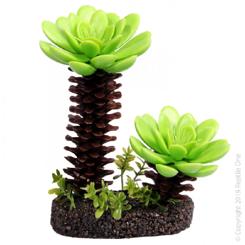 Reptile One Artificial Plant Succulent Tree with Sand Base Medium***
