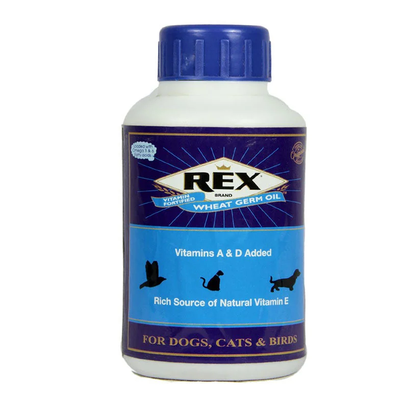 Rex Wheat Germ Oil For Dogs, Cats and Birds