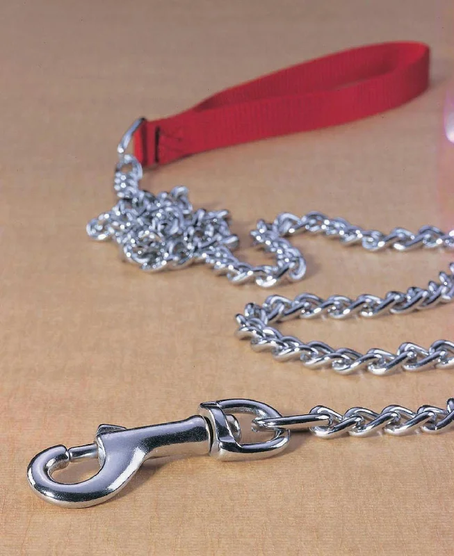 Steel Chain Lead With Nylon Handle