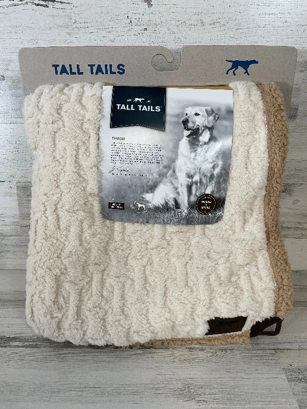 Tall Tails 40x60” Cream Sherpa Dog Blanket