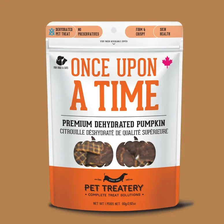 The Granville Island Pumpkin Dehydrated Pet Treat For Dogs & Cats Vegan 2.8 oz