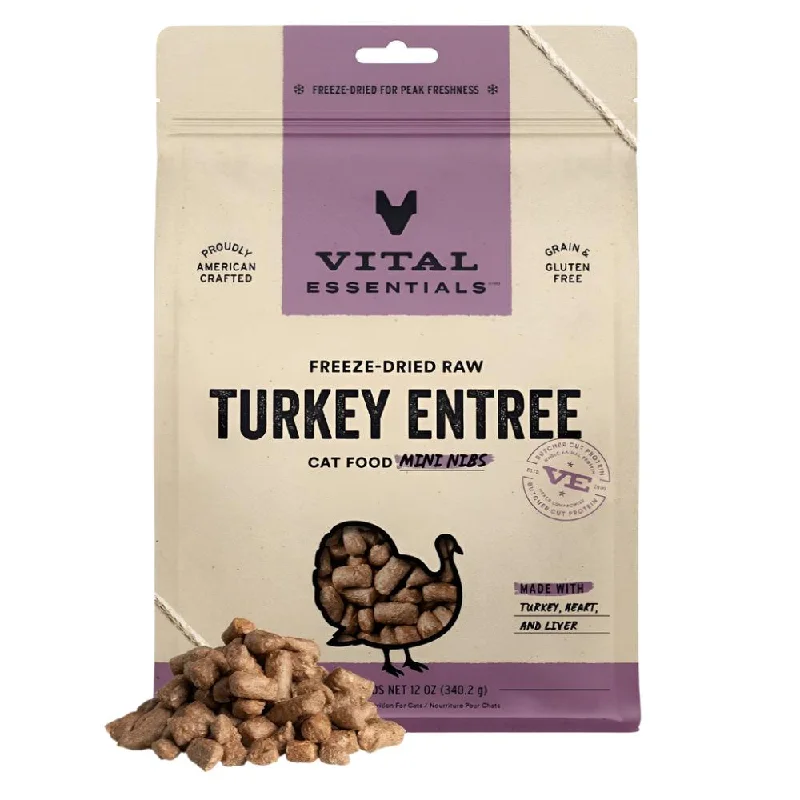 Freeze Dried Raw - Turkey Entree Mini Nibs Cat Food