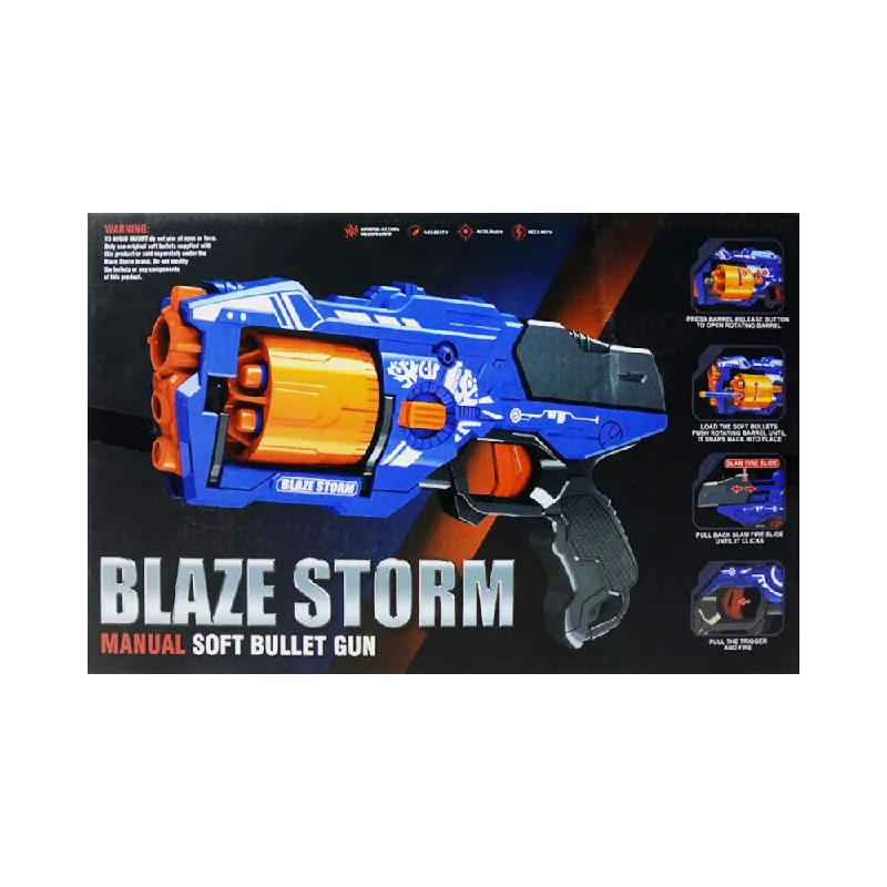 ZC7092 BLAZE STROM SOFT BULLET GUN (3+ YEAR) A.I